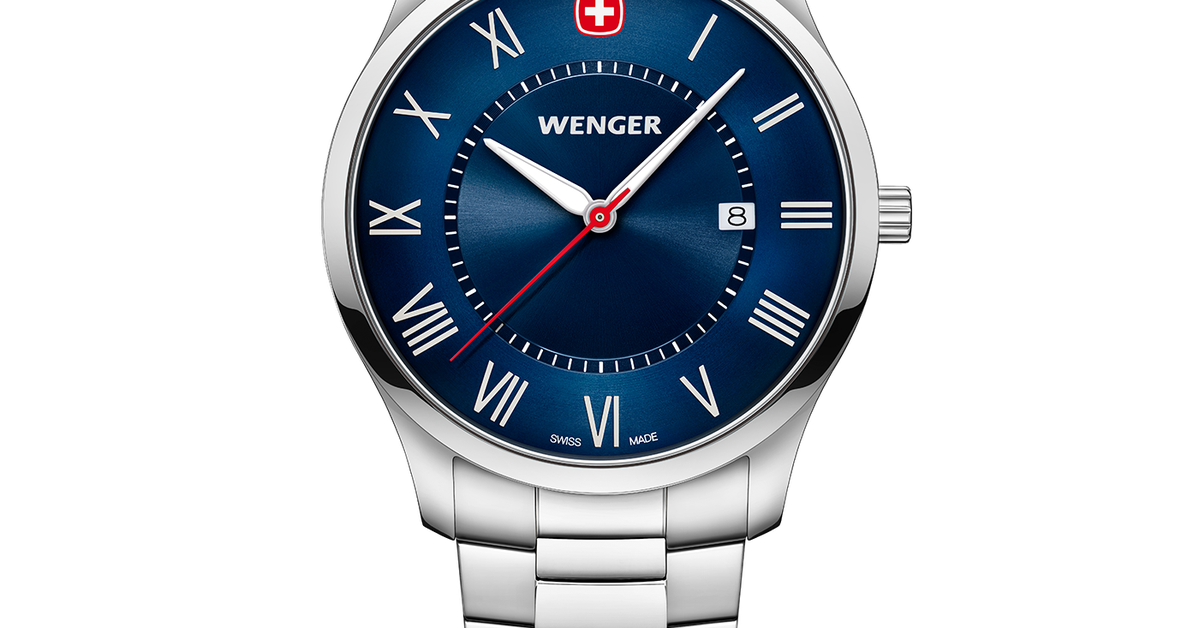 WENGER クォーツ腕時計 青 City Classic | Wenger
