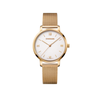 Ladies' watch gold-coloured Ø 38 mm Feminine watch with luxurious aesthetics