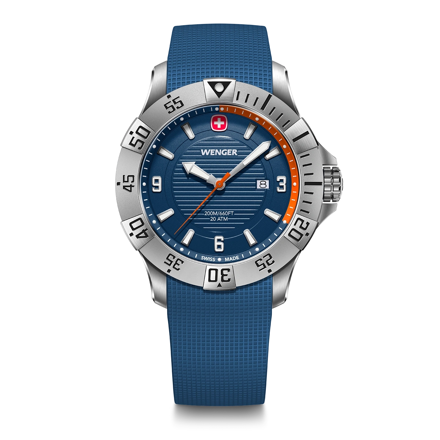 WENGER クォーツ腕時計 青 Seaforce | Wenger