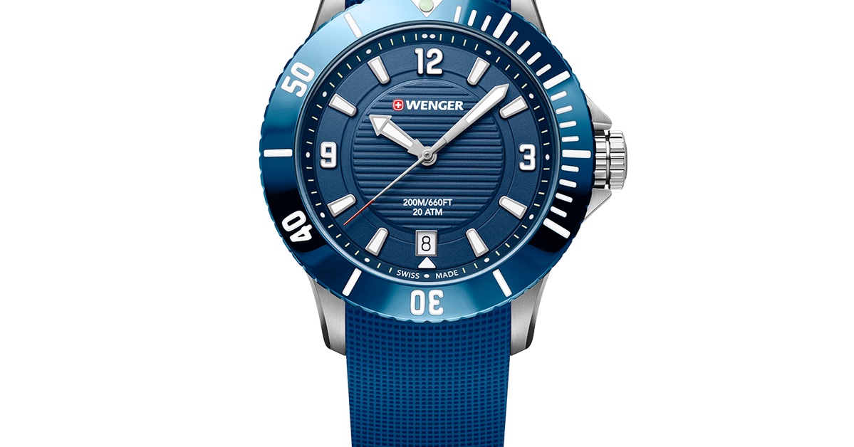 Wenger Seaforce Ladies' watch blue Ø 35 mm