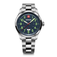 Men's watch blue-silver Ø 43 mm Sporty quartz watch with unrivalled aesthetics