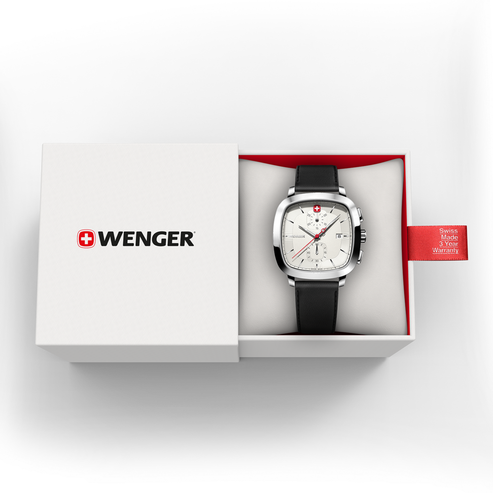Wenger watch in a box with warranty. Swiss made watch.