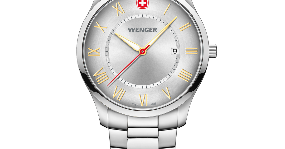 Wenger City Classic Men's watch silver Ø 42 mm