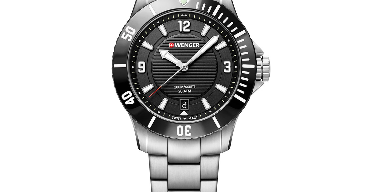 Wenger Seaforce Ladies' watch silver Ø 35 mm