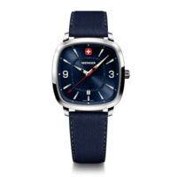 Men's watch blue-silver Ø 37 mm A classic, sporty watch with a modern twist