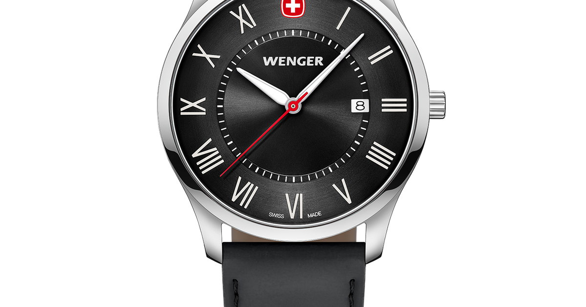 Wenger City Classic Men's watch black Ø 42 mm