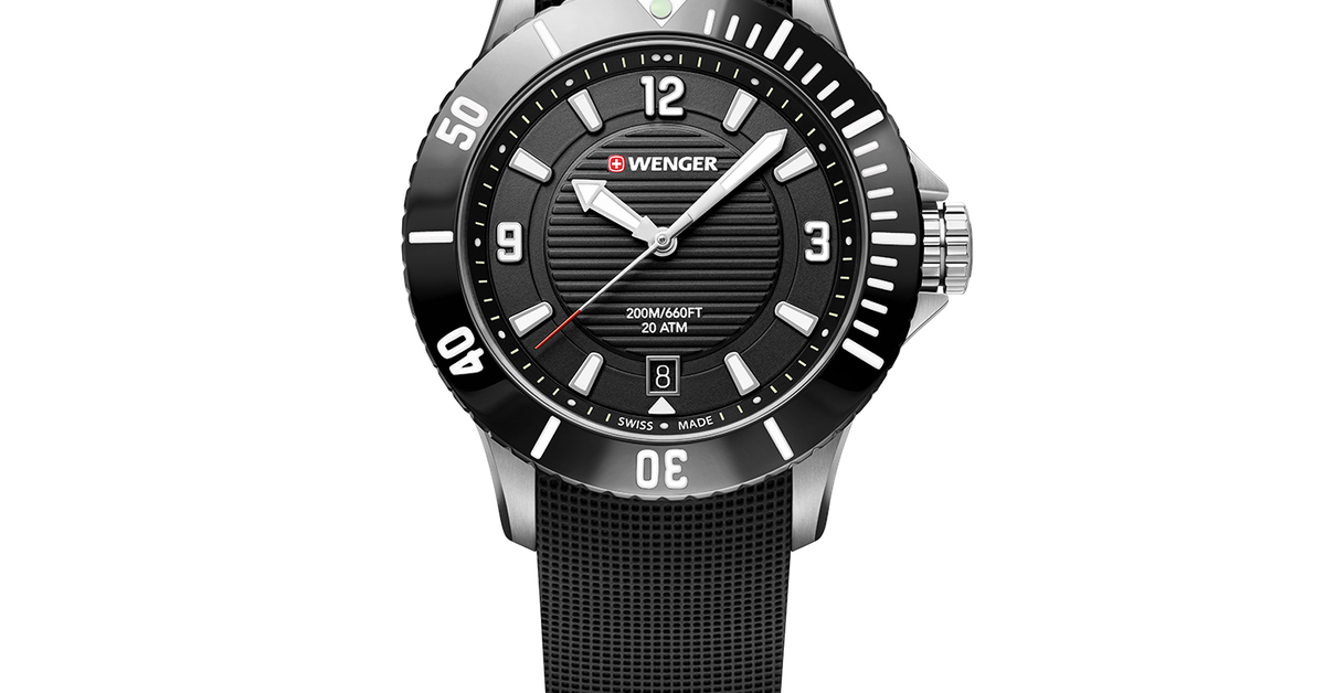 Wenger Seaforce Ladies' watch black Ø 35 mm
