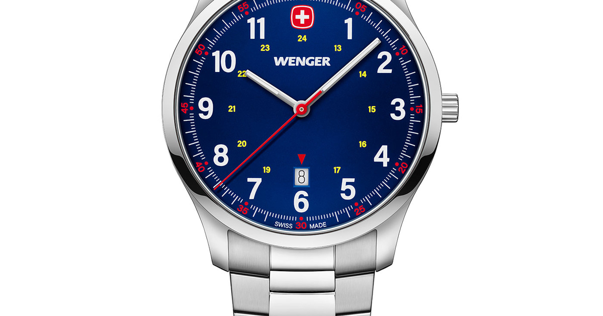 Wenger City Sport Men's watch blue Ø 42 mm
