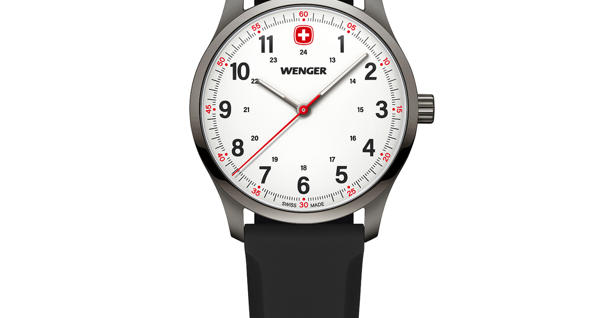 Wenger City Sport Ladies' watch black Ø 34 mm
