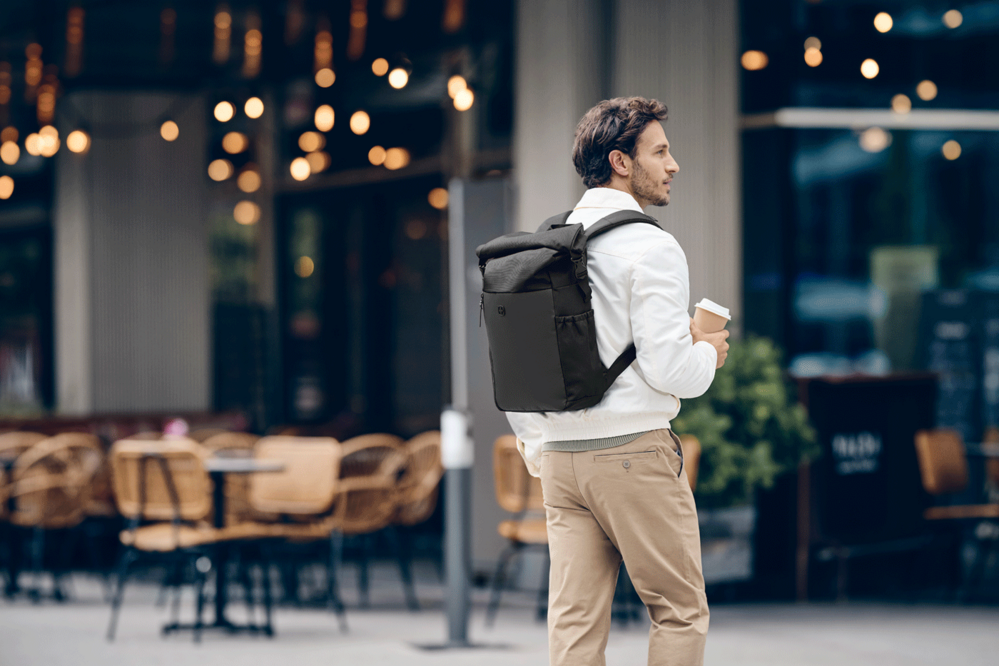 UrbanOne Roll-Top Backpack 15.6" Laptop Backpack