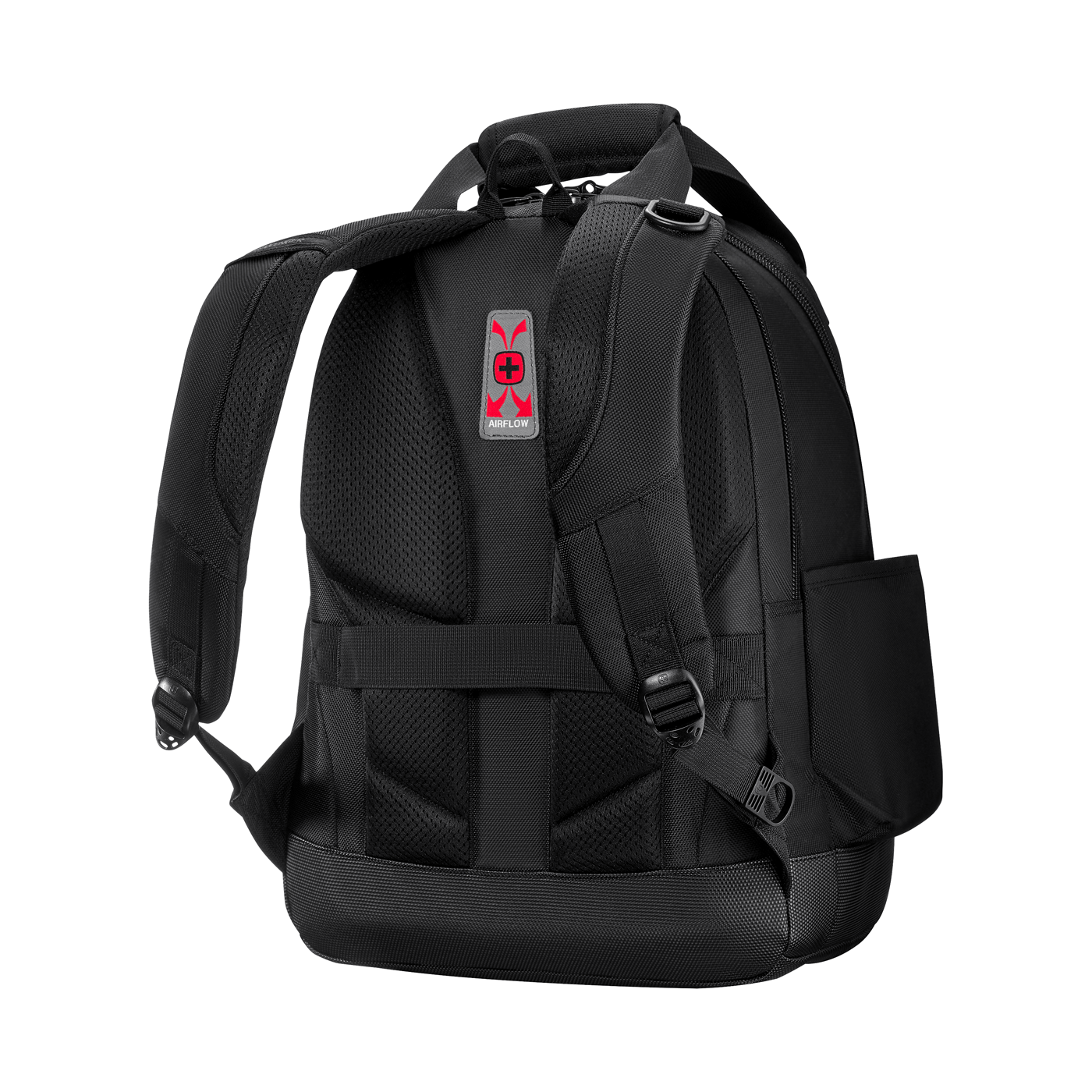Backpack with Airflow logo on the back