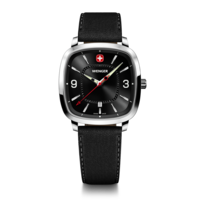 Men's watch black-silver Ø 37 mm A classic, sporty watch with a modern twist