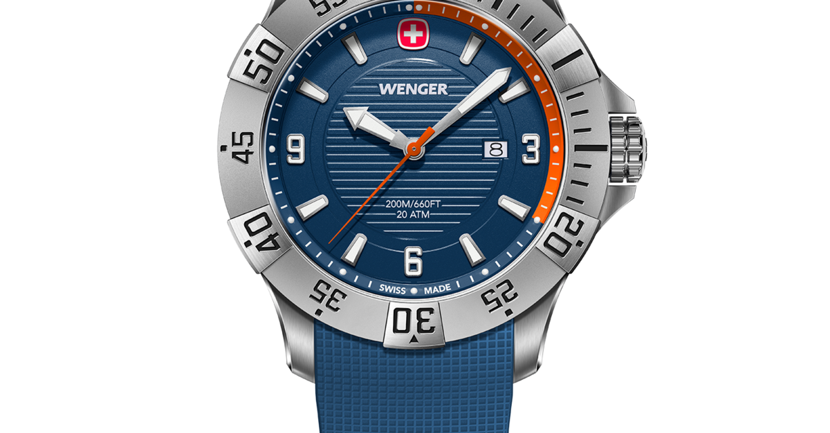 WENGER クォーツ腕時計 青 Seaforce | Wenger