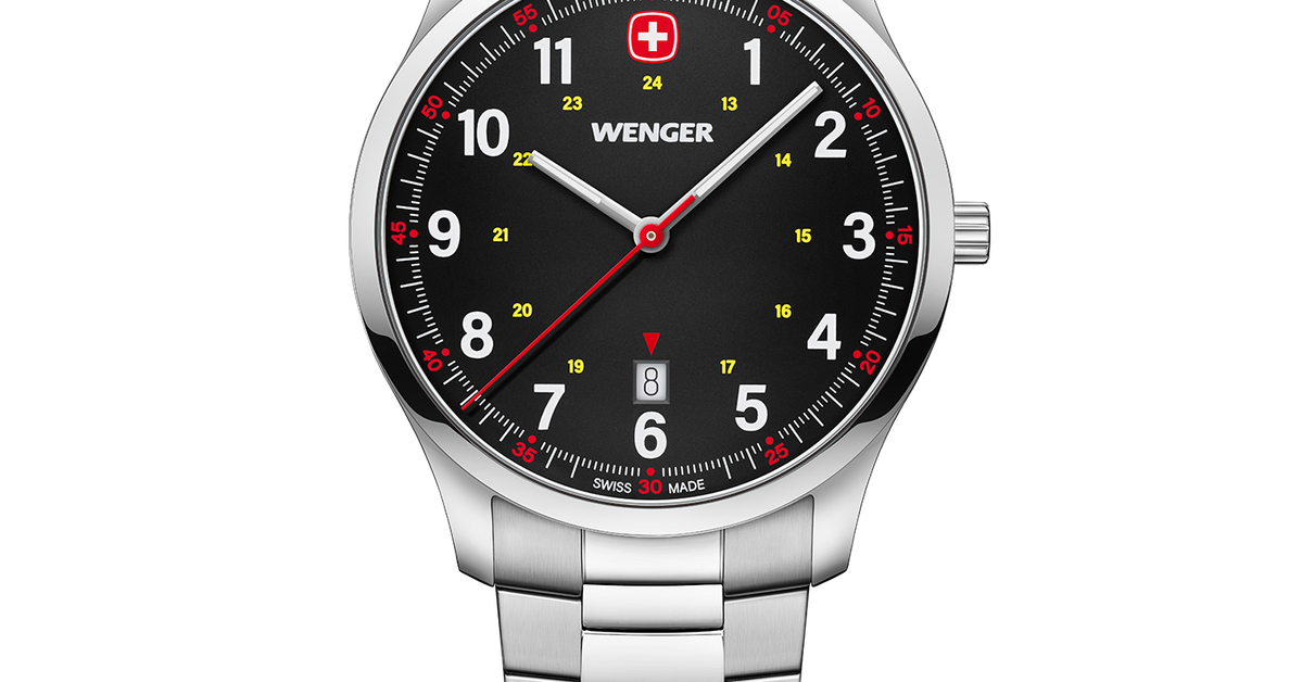 Wenger City Sport Men's watch silver Ø 42 mm